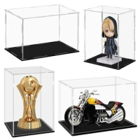 6 Size Acrylic Display Case for Collectibles Assemble Clear Acrylic Box Protection Showcase for Action Figures Organizing Toys