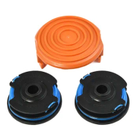 Grass Trimmer Hand Spool Cap Cover 2 Line Cutter Head For FLYMO CONTOUR 500 XP 700 POWER PLUS PTXT25 Brushcutter Lawn Mower