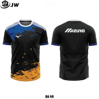 เสื้อฟุตบอล, MIZUNO, เสื้อฟุตบอลพิมพ์ลายหน้าจอ, ขนาดผู้ใหญ่, เสื้อฟุตซอล, ดีไซน์เท่, เสื้อวอลเลย์บอล