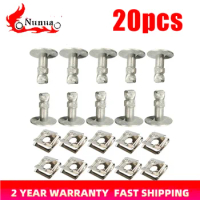 Under Engine Gearbox Cover Lower Guard Screw Clips 8D0805960 8D0805121 For VW Passat B5 For Audi A4 A6 Models For SKODA Superb I