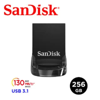 SanDisk Ultra Fit 高速碟256GB (公司貨) USB 3.1隨身碟