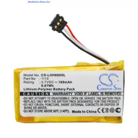 CameronSino 180mAh Battery for Logitech H600, 981-000341