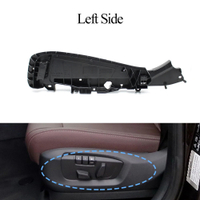 ขายึดเบาะหน้ารถยนต์ ฝาครอบรางพลาสติกสำหรับ BMW 5 7 6GT X5 X6 F10 F11 F15 F16 F02 G12 G30 G32 G11 F85