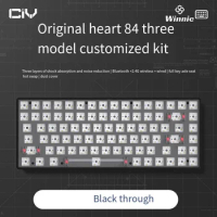 84keys Ciy84 Mechanical Keyboard Kit Three-mode Rgb Backlight 2.4g Wireless 5.0 Bluetooth Gaming Customization Keyboard Kit