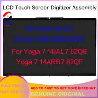 14.0 Inch LCD Touch Screen Digitizer Replacement Assembly 2880x1800 For Lenovo Yoga 7 14IAL7 82QE Yoga 7 14ARB7 82QF 5D10S39811