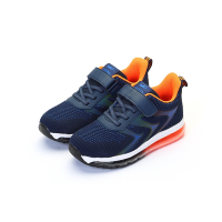 COMBAT艾樂跑童鞋-氣墊系列透氣運動鞋-藍(TD6318)