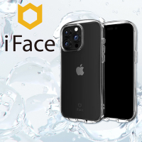 日本 iFace iPhone 15 Pro Max Look in Clear 抗衝擊曲線保護殼 - 透明