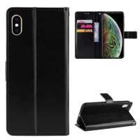 Flip Wallet PU Leather Case for iPhone X XS Mobile Phone Case Cover with Card Slot Holders For Apple iPhone XR/iPhone 7 8 Plus