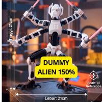 Dummy 13 Action Figure - Alien 150% - Custom 3D Print