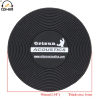 1pc 89mm Silicone Shock Absorber Spike Cone Foot Stand Pad Floor Base Mat For Audio Speaker AMP DAC CD Turntable Subwoofer Radio