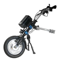 Aluminum Alloy Lightweight Disabled Sports Wheelchair Electric Power Trailer