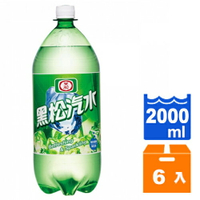 黑松 汽水 2000ml (6入)/箱【康鄰超市】