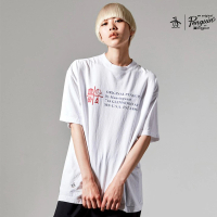 【Munsingwear】企鵝牌 男款白色休閒圓領T-Shirt MGQP2C50