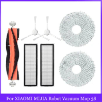For Xiaomi Mijia Robot Vacuum Mop 3S B108CN Vacuum Cleaner Spare Parts Accessories Main Side Brush Hepa Filter Replacement