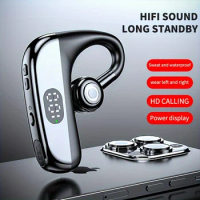 Wireless Headphones Bluetooth Headset With Microphone Earphones Handsfree Noise Canceling Talking Business Driving