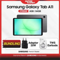 Samsung Galaxy Tab A11 A11+ Wifi 4G 5G 4/64 GB 6/128 GB 4GB 64GB 128GB Tablet A11 4G 4/64 Paket Adap