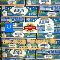 AQUA CUBE 220 ML EDISI KHUSUS RAMADAN & IDUL FITRI 1447 H KARTON ISI 24 BOTOL PRODUK TERBARU HALAL I