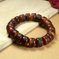 Tibetan Retro Imitation Gaba Beads Bracelet Old Yak Bone Ornament Bracelet