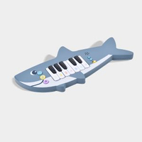 迷你木製小鋼琴 - 鯊魚