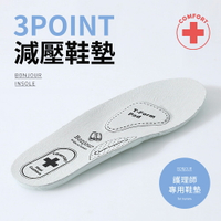 BONJOUR☆ 3POINT 護士鞋專用減壓乳膠鞋墊【ZBJ-18】尺寸:35~42