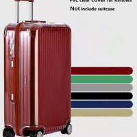 Clear Cover Applicable for Rimowa Essential Suitcase Protector Cover PVC Transparent Covers Not Include Luggage