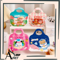 AVVET-(COD) Plastik Ziplock Mini Tas Jinjing Plastic Bag Zipper Karakter Hewan Goodie Bag Permen Bis