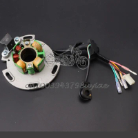 Motorcycle Lifan 150cc 8 coil Magneto Stator for Horizontal Motor Racing Rotor Dirt pit monkey Bike 140 Parts
