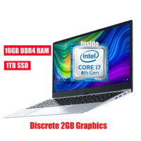 15.6 Inch Core I7 6th Gen Gaming Laptop Computer Dedicated Graphics 16GB/8GB DDR4 RAM 512G/1TB SSD Windows 10 Notebook