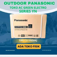 Outdoor Ac Panasonic 1/2 pk YN5AKJ R32 baru segel pabrik