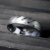 Cincin Pria Palladium Asli, Emas Putih & Kuning – Tahan Karat, Nikah, Tunangan, Kawin, Model Elegant