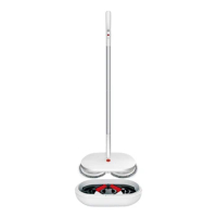 Cordless Wireless Electric Water Spray Spin Mop Cleaner With Bucket