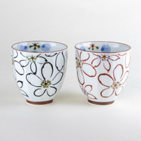 日本製Ayaka 花卉陶瓷茶杯