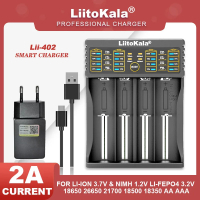 New Liitokala Lii-500 Lii-402 Lii-202 3.7V 1.2V Multifunction 18650 26650 21700 17355 18350 14500 AA
