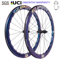 50mm Carbon Wheelset 700C Disc Brake Carbon Wheels Cyclocross Wheel Ceramic Hub