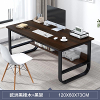 120*60CM電腦桌臺式家用簡約臥室單人小桌子簡易組裝辦公桌寫字臺