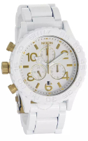 Nixon 42-20 CHRONO WHITE GOLD