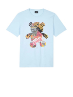 เสื้อยืดผู้ชาย รุ่น M2R-010R-TP5261-41E สีฟ้า