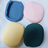 1 Pair Soft Silicone Ear Cushion for Airpods Max Case Replacement Silicone Ear Pads Cover For AirPods Max Headset Protect Case