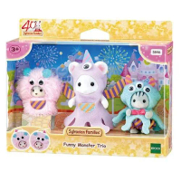 Mainan Koleksi Sylvanian Families Funny Monster Trio- - 40th Anniversary Limited products