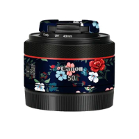 Stylized Decal Skin For Canon RF 50mm F1.8 STM Camera Lens Sticker Vinyl Wrap Anti-Scratch Protective Film RF50MM 50 1.8 F/1.8