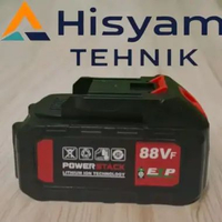 baterai 88v Cas bor baterai impact wrench cordless 10 cell