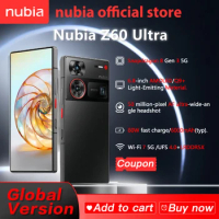 Nubia Z60 Ultra Global Version 64MP Main 6.8‘’ 5G Phone Snapdragon 8Gen3 NFC 6000mAh 80W fast charge Battery IP68 Model NX721J