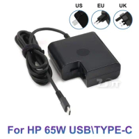 20V 3.25A 65W USB Type-C AC Laptop Power Adapter Charger For HP EliteBook Spectre 13 Elite X2 TPN-AA03