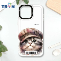 TRON IPHONE 16 PRO MAX 喵的貓咪 防摔 MAGSAFE 磁吸 太空載具殼 透白 手機殼