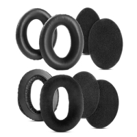 Velvet Ear Pads Cover Headband For Sennheiser HD545 HD565 HD580 HD600 HD650 Earpads Headphones Replacement Ear Velvet Fabric