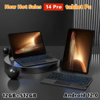 Tab 14 Pro Max 2024 Tablet Android 12 11 Inch Snapdragon 870 IPS Display Tablet 12GB 512GB Tablets PC Global Version 5G Pad Pro