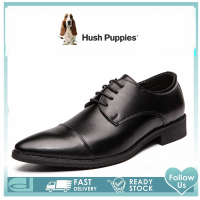 HushPuppies รองเท้าผู้ชาย รุ่น สีดำ รองเท้าหนังแท้ รองเท้าทางการ รองเท้าแบบสวม รองเท้าแต่งงาน รองเท้าหนังผู้ชาย