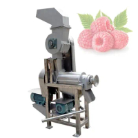 Large-scale commercial screw juicer apple crushing juicer grape fruit and vegetable press food waste dehydration equipment