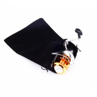 Fishing Reel Bag With Drawstring Reel Protector Bag Fishing Tackle Fishing Gear Accessories Wheel Bag for 500 to 10000 Series