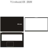 3PCS Skin Sticker Full Cover Protection Film For Asus Vivobook15X FL8800 V5050 M5600 Vivobook15X 2020 S5600F 15 (2021) M5100U